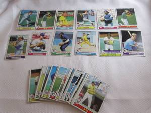 Assorted 1979 Topps Baseball Cards...