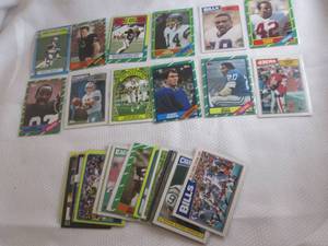 1985 1986 & 1987 Topps Football Car...