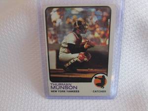 1973 Topps Thurman Munson Card...