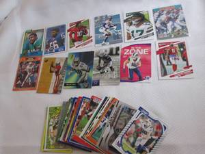 60 Assorted Football Star Cards...