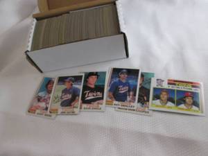 Box Of 1980 - 1984 Topps Minnesota ...
