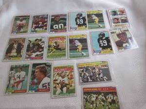 Assorted Topps Football Cards...
