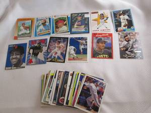65 Assorted Baseball Star Cards...