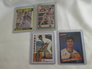 Assorted Don Mattingly Cards...
