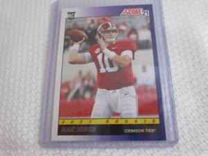 2021 Score Mac Jones Rookie Card...