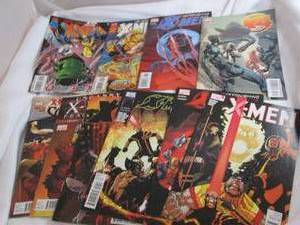 10 Assorted X-Man Comics...