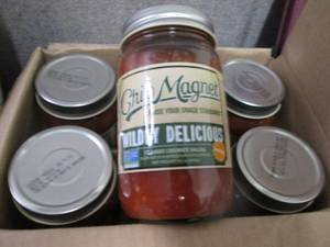 6- 16 oz Jars Chip Magnet Chunky Sa...
