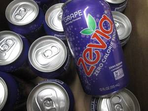 18 Zevia Grape Soda...