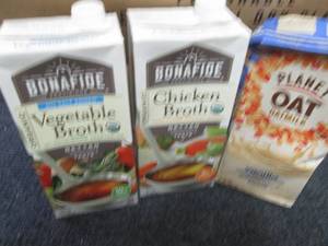 Oat Milk, Vegetable Broth, Chicken ...