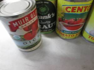 Assorted Can Goods...