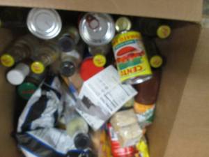 Large Box of Assorted Food Items...