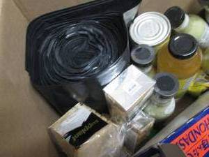 Large Box of Assorted Food Items & ...