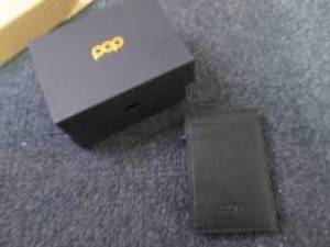 Pop Up Card Holder Leather Wallet...
