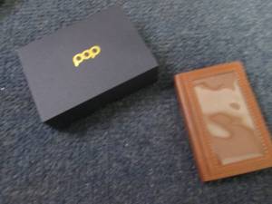 Pop Up Card Holder Leather Wallet...