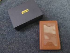 Pop Up Card Holder Leather Wallet...
