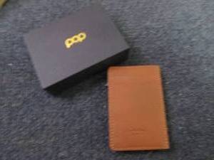 Pop Up Card Holder Leather Wallet...