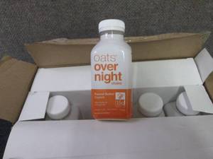 10- Oats Overnight Shakes Peanut Bu...