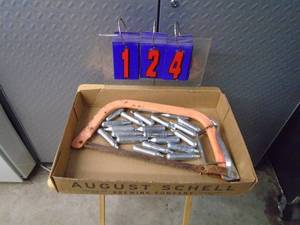 CO2 cartridges & bow saw. As shown.