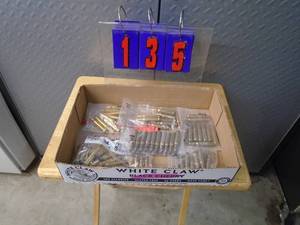 Flat of 308 blanks for can guns or parades. As shown.