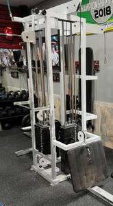 lot 1 image: Commercial 4 Stack Multi Jungle Gym with Accessories (Read Description)
