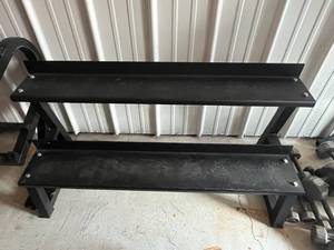 lot 9 image: Heavy Duty Kettlebell Rack (52 Wide x 28 Tall x 20 Deep)