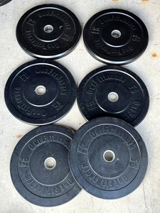 lot 36 image: One Fit Wonder Rubber Bumper Plate Lot