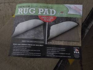 Premium Dual Surface Rug Pad Mohawk- easily cuts to size