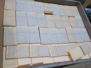 32 Receipt Books...
