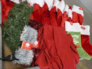 Holiday Stockings Tinsel and more...