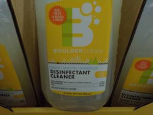 12 Boulder Clean Disinfectant Cleaner Spray 28 oz bottles