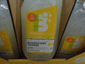 12 Boulder Clean Disinfectant Cleaner Spray 28 oz bottles