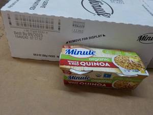 8 - 8 oz Minute Organic White and Red Quinoa best date 092023