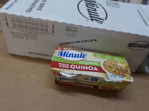 8 - 8 oz Minute Organic White and Red Quinoa best date 092023
