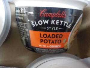 12 ct Campbells Slow Kettle Style Loaded Potato Soup with a Crunch best date 08152023