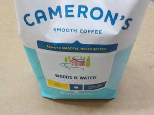 32 oz Bag Camerons Woods and Water Whole Bean Light Roast Coffee