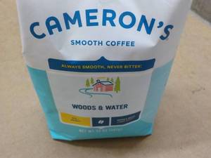 32 oz Bag Camerons Woods and Water Whole Bean Light Roast Coffee
