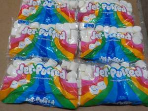 6 Jet Puffed Marshmallows 12 oz Bags best date 102023