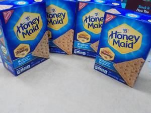 4 Boxes Honey Maid Graham Crackers 14.4 oz Boxes best date 082023