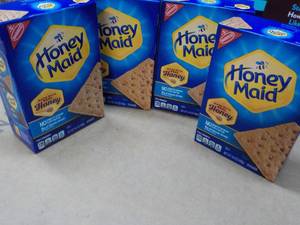 4 Boxes Honey Maid Graham Crackers 14.4 oz Boxes best date 082023
