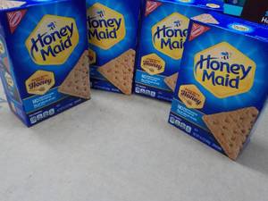4 Boxes Honey Maid Graham Crackers 14.4 oz Boxes best date 082023