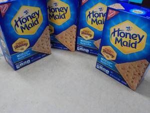 4 Boxes Honey Maid Graham Crackers 14.4 oz Boxes best date 082023