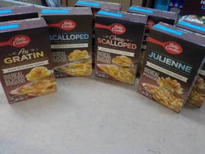 8 Boxes Betty Crocker Potatoes Meals - 2 each Julienne, Cheesy Scalloped, Scalloped, and Au Gratin best date 07262023
