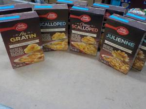 8 Boxes Betty Crocker Potatoes Meals - 2 each Julienne, Cheesy Scalloped, Scalloped, and Au Gratin best date 07262023
