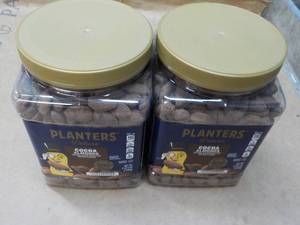 2 - 2 lb. 5 oz jars Planters Deluxe Cocoa Almonds