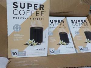 60 Super Coffee Vanilla Positive and Energy Recyclable Brew Cups