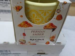 12 Persian Amber Regina Scented Candles