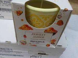 12 Persian Amber Regina Scented Candles