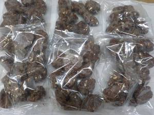6 pkgs No Sugar Added Chocolate Peanuts Clusters