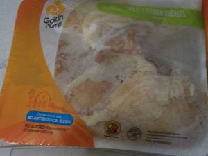 L 4 Frozen Pkgs Gold n Pump Chicken Breasts