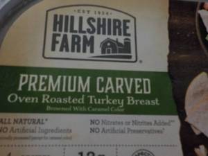 L 6 Frozen Hillshire Farm Carved Oven Roasted Turkey Breast